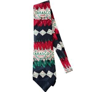 TABASCO NOVELTY SILK TIE